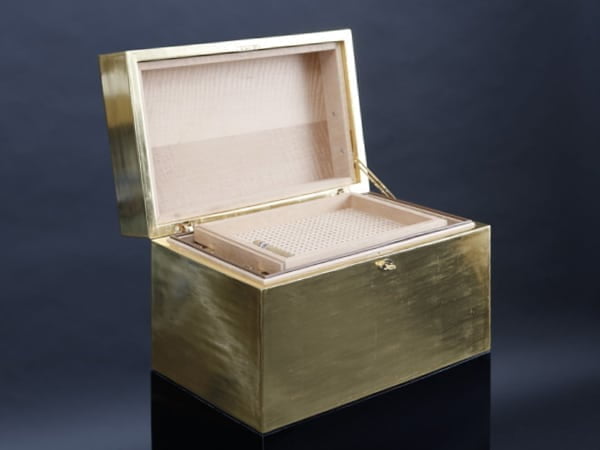 GERBER Humidor Cube Gold
