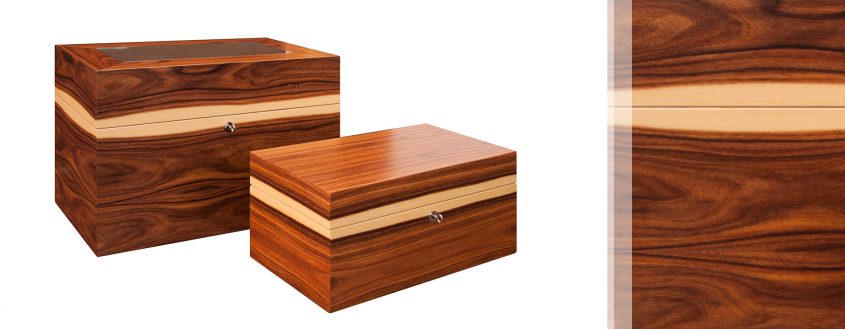 Father and son Cube GERBER Humidors