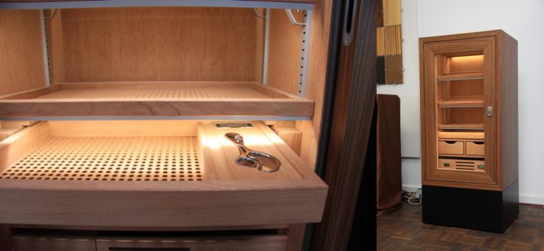 Humidor with electronic controlled humidity for Canada