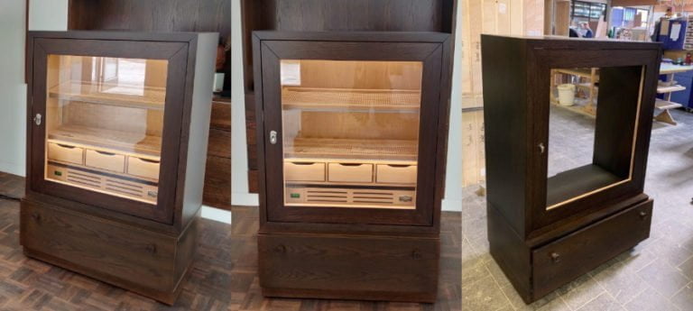Best humidors made in Germany - equipped with electric humidification system