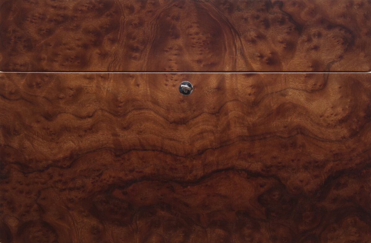 Desktop humidor cigar box luxury wood design