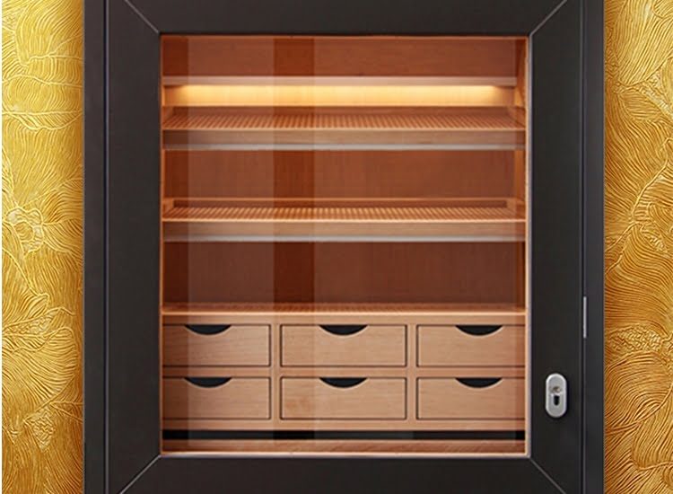 GERBER tailormade humidors with customized equipment